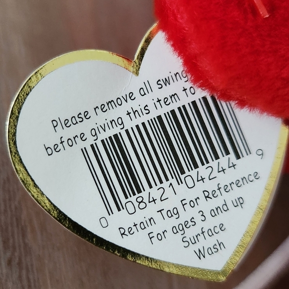 🐻Ty Beanie Baby “Osito” the Bear – 1999, Mexican Flag Edition, Excellent - Picture 13 of 16